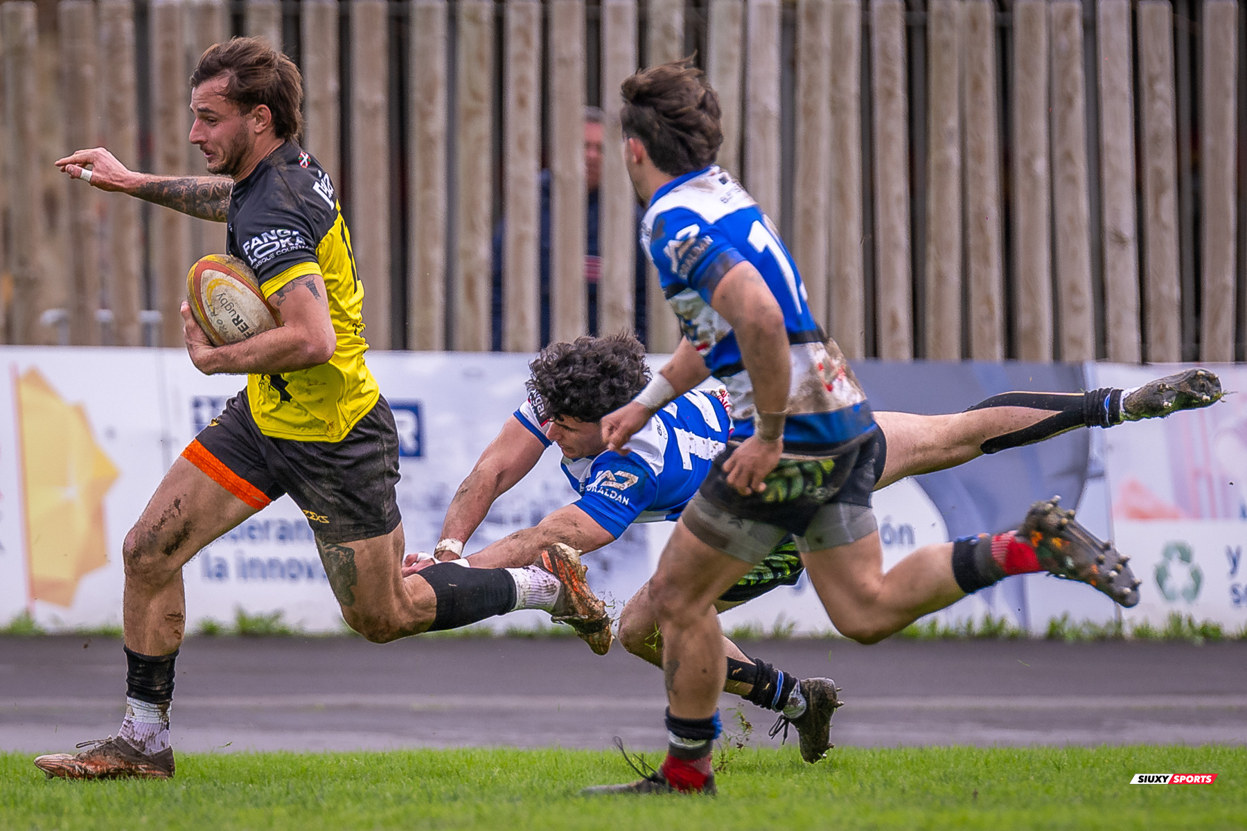 Martin CHAVEZ -  Getxo Artea Rugby Taldea - Club de Rugby Sant Cugat - Rugby - Élite Div Honor B masculina - Getxo (17) vs (5) Sant Cugat (#E24DBMGETSC03) Photo by: Fredy Monfoto | Siuxy Sports 2024-03-03