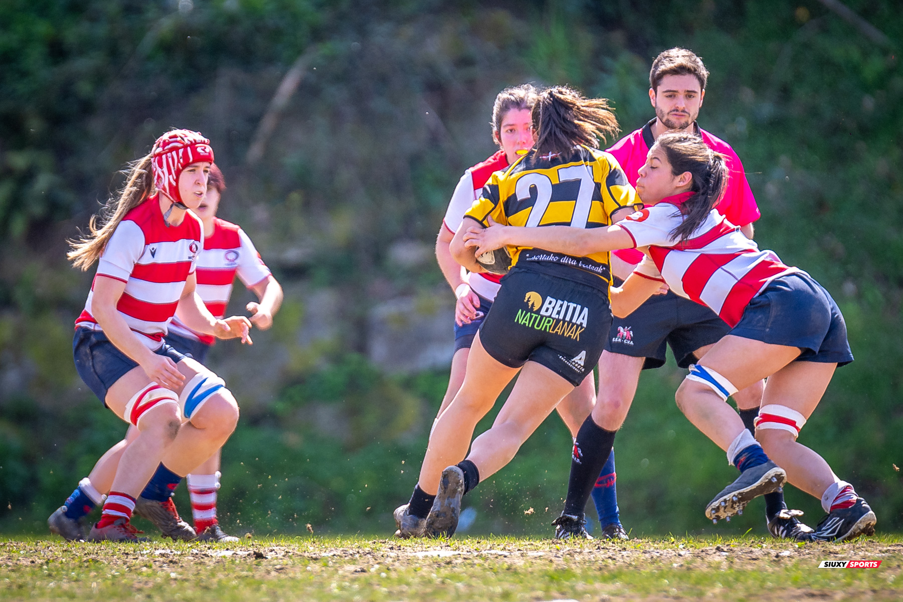  Elorrio Rugby Taldea - Universitario Bilbao Rugby - Rugby - FER 2024 - Sr Fem - Elorrio RT vs Universitario Bilbao Rugby - Neskak (#FER24ERTUBR03) Photo by: Fredy Monfoto | Siuxy Sports 2024-03-17