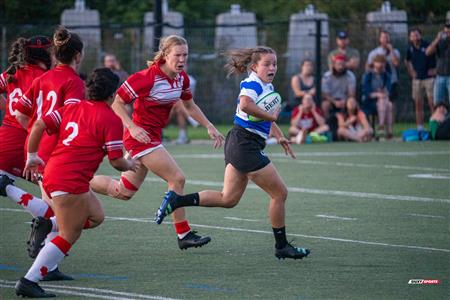 RSEQ 2024 - Rugby Univ F - Université de Montréal (41) vs (7) McGill University