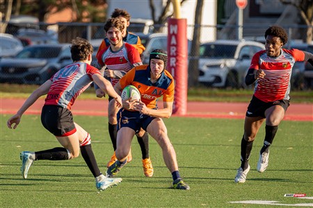 RSEQ 2024 - Démi Finale Rugby Masc Cegep - André Laurendeau (50) vs (20) Vanier