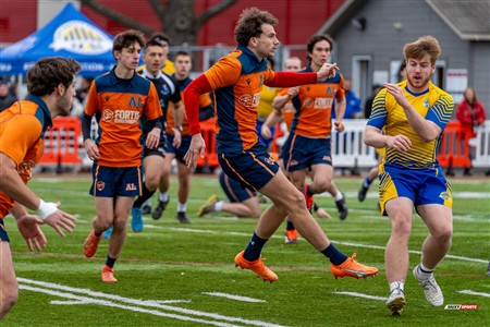 RSEQ 2024 - Final Rugby Masc CEGEP - John Abbott (48) vs (18) André Laurendeau - First Half