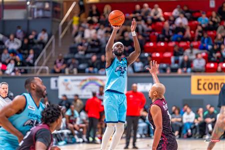 Antoine Mason - Basketball - BSL 2024 - Montreal Toundra (114) vs (122) Windsor Express - Montreal - Windsor