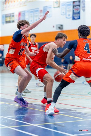 RSEQ 2024 - Basketball M D2 - André Laurendeau (74) vs (81) Vanier - 2nd half