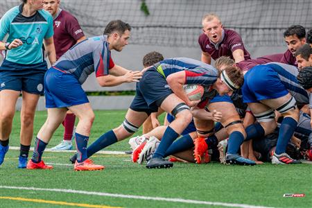 Rugby Univ. Masc. Dével. - Ottawa U (5) vs (20) ETS - 1st Half