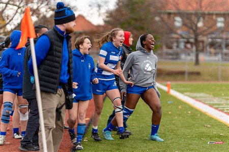 RSEQ 2024 - Final Rugby Fem CEGEP - John Abbott (12) vs (21) Dawson - Second Half