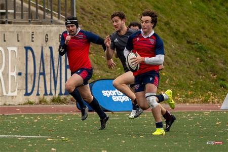 RSEQ 2024 - Finale Rugby Univ Masc - ETS (19) vs (14) Ottawa - 2 Mi-Temps Reel A