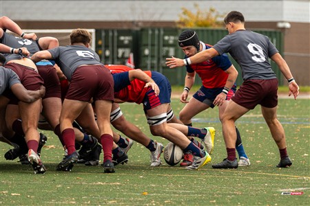 RSEQ 2024 - Finale Rugby Univ Masc - ETS (19) vs (14) Ottawa - 2 Mi-Temps Reel A