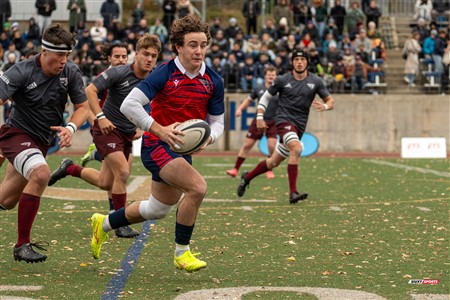 RSEQ 2024 - Finale Rugby Univ Masc - ETS (19) vs (14) Ottawa - 1 Mi-Temps Reel A