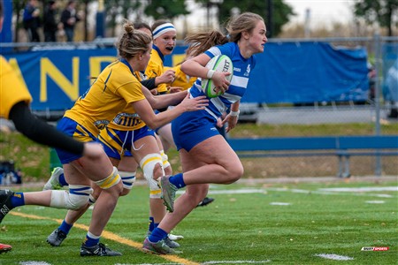 RSEQ 2024 - Final Rugby Fem CEGEP - John Abbott (12) vs (21) Dawson - Second Half