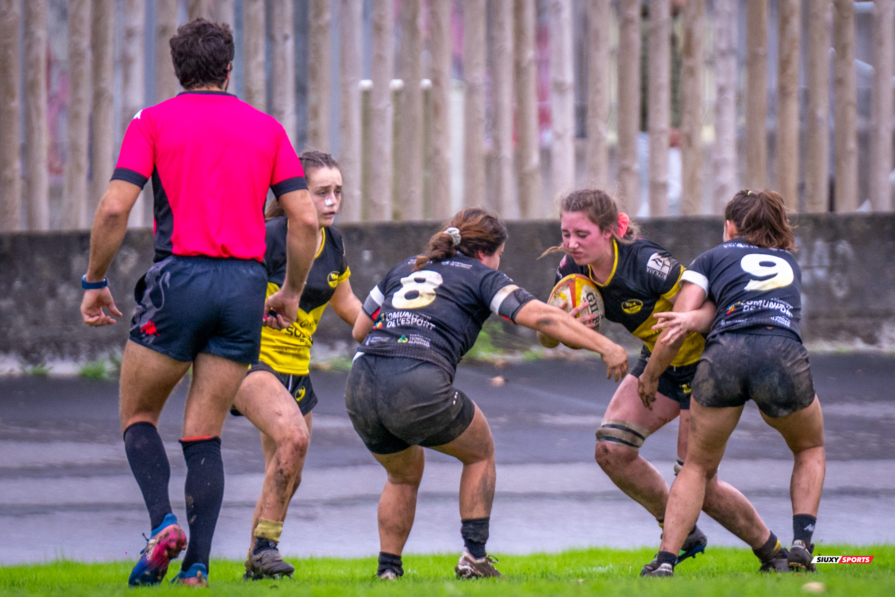  Getxo Artea Rugby Taldea - Rugby Turia - Rugby - FER 2023 - DHB F - Getxo Neskak Rt (25) vs (0) Rugby Turia (#FER23DHBGNRT12) Photo by: Fredy Monfoto | Siuxy Sports 2023-12-10