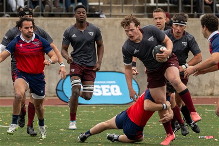 RSEQ 2024 - Finale Rugby Univ Masc - ETS (19) vs (14) Ottawa - 1 Mi-Temps Reel B