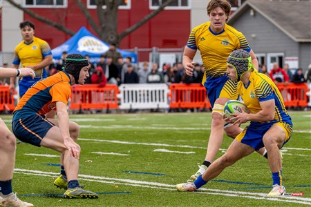 RSEQ 2024 - Final Rugby Masc CEGEP - John Abbott (48) vs (18) André Laurendeau - First Half