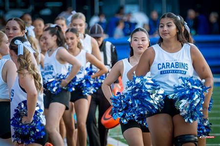 RSEQ 2024 Cherleeding Carabins - Match de Football contre le Vert-et-Or