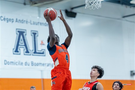RSEQ 2024 - Basketball M D2 - André Laurendeau (74) vs (81) Vanier - 1st half