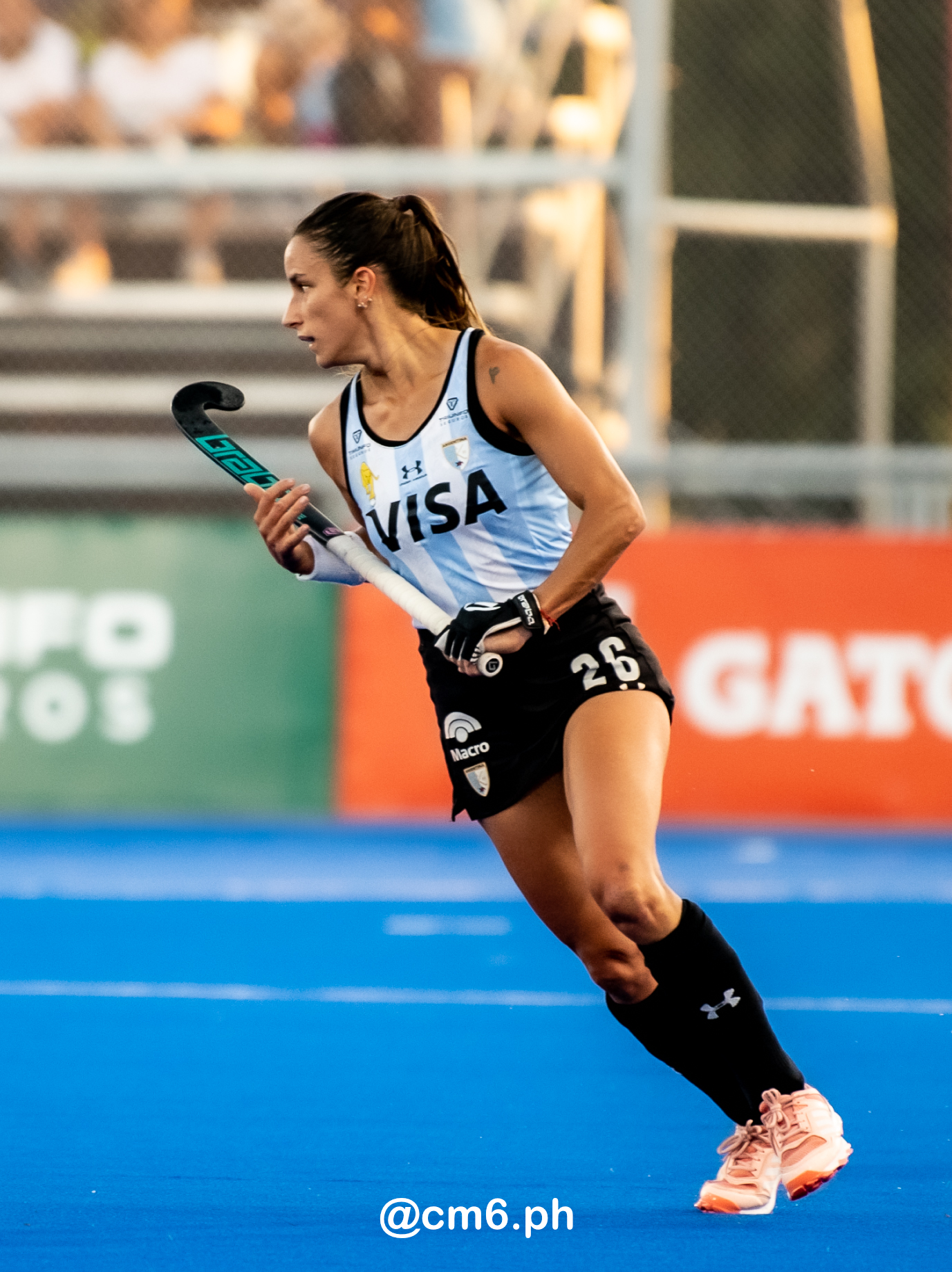 Maria Pilar CAMPOY -  Selección femenina de hockey sobre césped de Argentina - England women's national field hockey team - Field hockey - FIH PRO LEAGUE 2022-2023 - Argentina(3) vs (0) Great Britain (#FIHPF22ARGGBR12) Photo by: Christian Mas | Siuxy Sports 2022-12-15