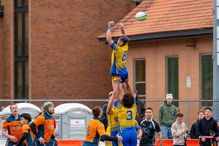 RSEQ 2024 - Final Rugby Masc CEGEP - John Abbott (48) vs (18) André Laurendeau - First Half