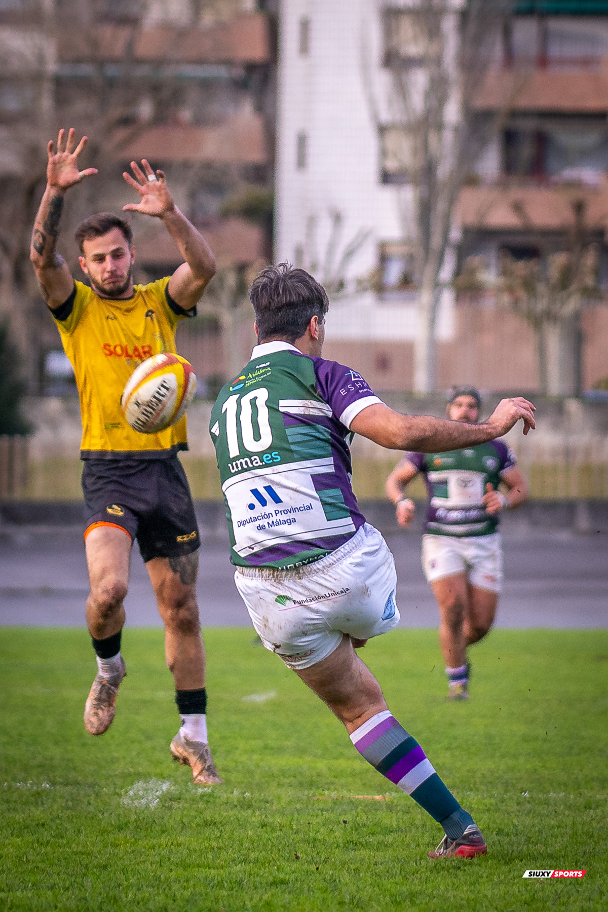 Martin CHAVEZ -  Getxo Artea Rugby Taldea - Club Rugby Málaga - Rugby - FER 2024 - DHB - Getxo RT (52) vs (10) CR Malaga (#FER24DGBGETMAL02) Photo by: Fredy Monfoto | Siuxy Sports 2024-02-10