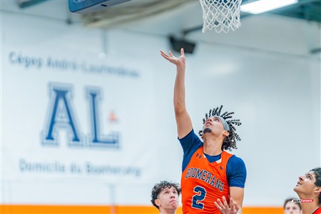 RSEQ 2024 - Basketball M D2 - André Laurendeau (74) vs (81) Vanier - 1st half