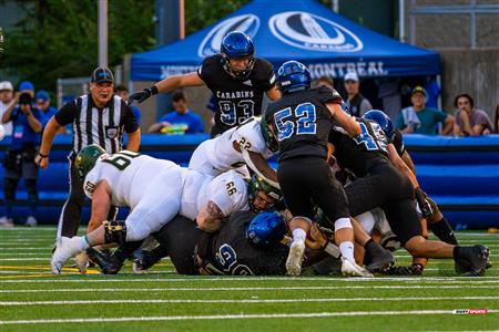 RSEQ 2024 Football - Carabins (45) vs (14) Vert-et-Or - Match
