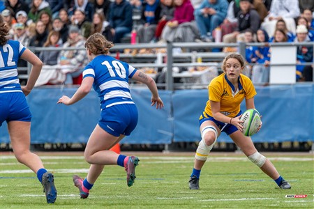 RSEQ 2024 - Final Rugby Fem CEGEP - John Abbott (12) vs (21) Dawson - Second Half