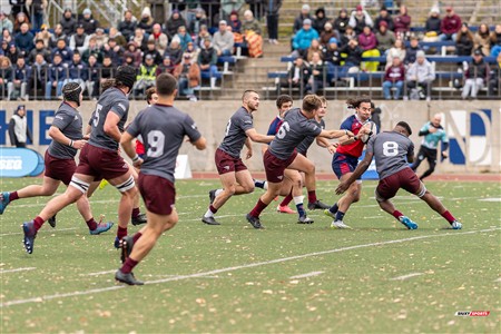 RSEQ 2024 - Finale Rugby Univ Masc - ETS (19) vs (14) Ottawa - 1 Mi-Temps Reel B