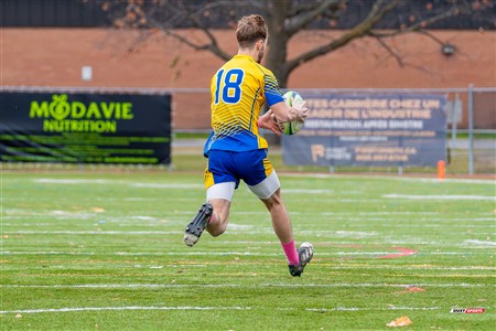 RSEQ 2024 - Final Rugby Masc CEGEP - John Abbott (48) vs (18) André Laurendeau - Second Half