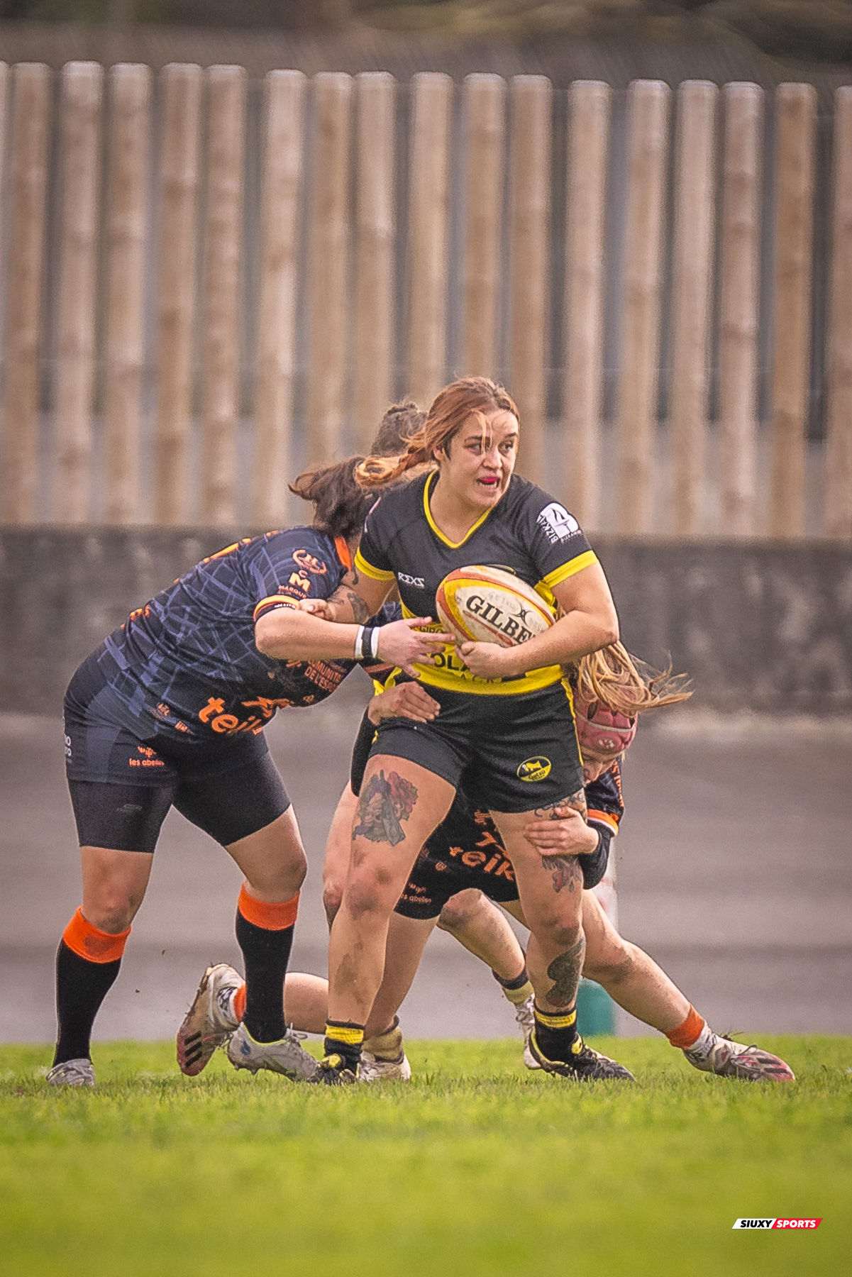  Getxo Artea Rugby Taldea - Club de Rugby Les Abelles - Rugby - FER 2024 - DHB F - Getxo Neskak Rt (19) vs (10) Les Abelles (#FER24DHBGNABE02) Photo by: Fredy Monfoto | Siuxy Sports 2024-02-04