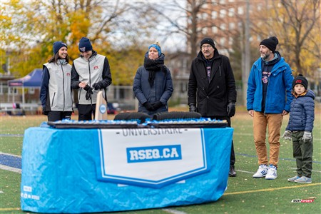 RSEQ 2024 - Finale Rugby Univ Masc - ETS vs Ottawa - Medailles ETS