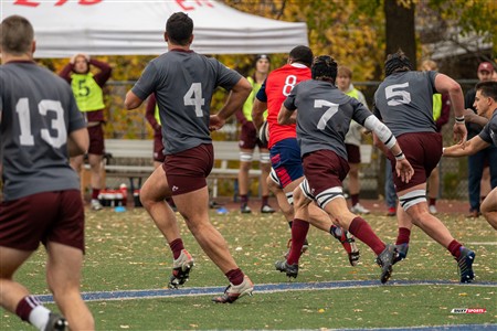 RSEQ 2024 - Finale Rugby Univ Masc - ETS (19) vs (14) Ottawa - 1 Mi-Temps Reel B