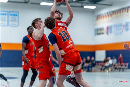 RSEQ 2024 - Basketball M D2 - André Laurendeau (74) vs (81) Vanier - 2nd half