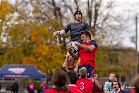 RSEQ 2024 - Finale Rugby Univ Masc - ETS (19) vs (14) Ottawa - 1 Mi-Temps Reel B