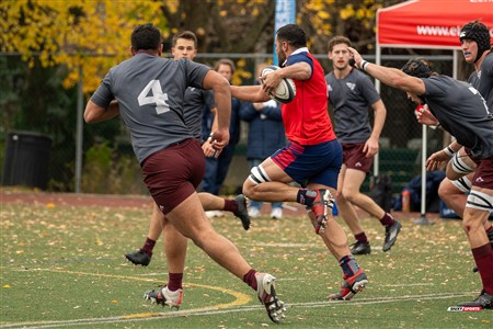 RSEQ 2024 - Finale Rugby Univ Masc - ETS (19) vs (14) Ottawa - 1 Mi-Temps Reel B
