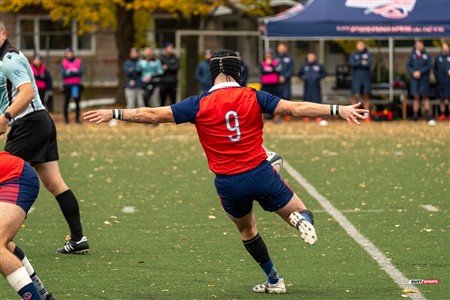 RSEQ 2024 - Finale Rugby Univ Masc - ETS (19) vs (14) Ottawa - 1 Mi-Temps Reel A