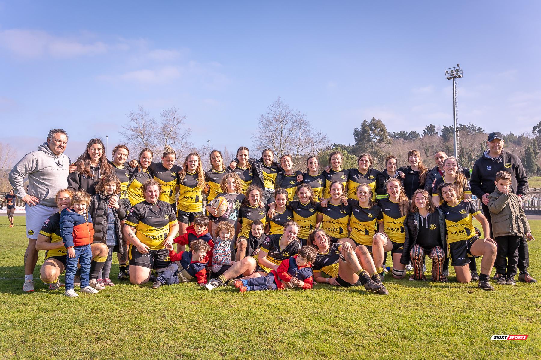  Getxo Artea Rugby Taldea - Club de Rugby Les Abelles - Rugby - FER 2024 - DHB F - Getxo Neskak Rt (19) vs (10) Les Abelles (#FER24DHBGNABE02) Photo by: Fredy Monfoto | Siuxy Sports 2024-02-04