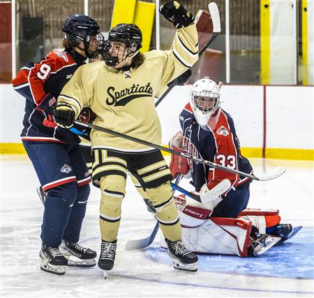 Match d'ouverture 2024 des Spartiates de Cégep du Vieux Montréal (5) vs (4) Cheminots du Cégep de SJ