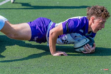 RSEQ 2024 - Rugby Univ. Masc - ETS (43) vs (10) Bishop's - 1st Half