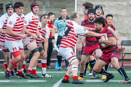 COVO CUP 2024 & 150th Anniversary 1st game - McGill University (57) vs (0) Harvard University - Rugby - 1st Half