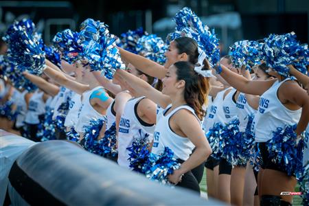 RSEQ 2024 Cherleeding Carabins - Match de Football contre le Vert-et-Or