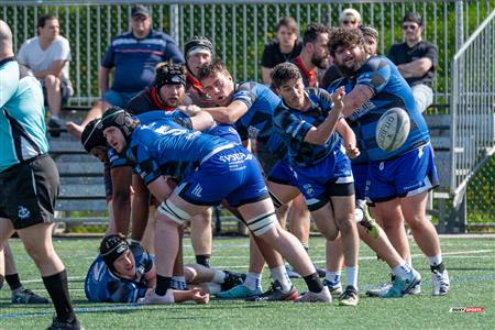 RQ 2024 - Super Ligue M - Parc Olympique (29) vs (15) Club de Rugby de Québec - 1ère mi-temps