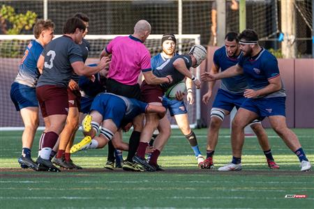 RSEQ 2024 - Rugby Univ. Masc - Ottawa U (18) vs (16) ETS - 1st Half