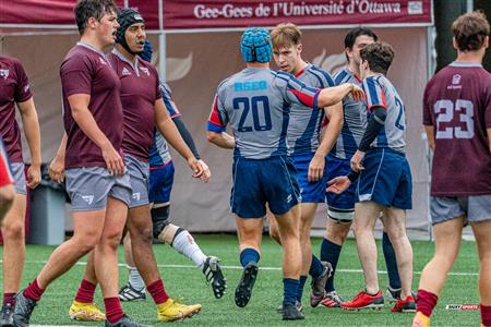 Rugby Univ. Masc. Dével. - Ottawa U (5) vs (20) ETS - 2nd Half