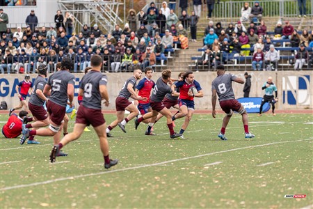 RSEQ 2024 - Finale Rugby Univ Masc - ETS (19) vs (14) Ottawa - 1 Mi-Temps Reel B