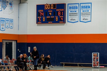 RSEQ 2024 - Basketball M D2 - André Laurendeau (74) vs (81) Vanier - 2nd half