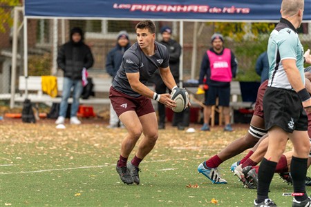 RSEQ 2024 - Finale Rugby Univ Masc - ETS (19) vs (14) Ottawa - 1 Mi-Temps Reel B