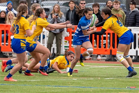 RSEQ 2024 - Final Rugby Fem CEGEP - John Abbott (12) vs (21) Dawson - First Half