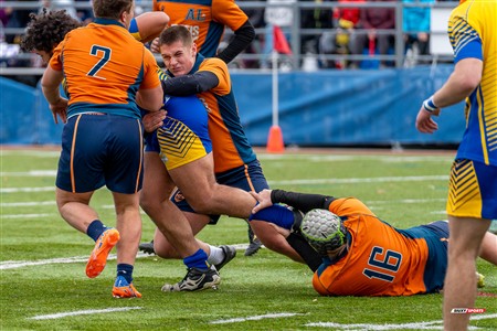 RSEQ 2024 - Final Rugby Masc CEGEP - John Abbott (48) vs (18) André Laurendeau - First Half