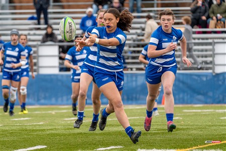 RSEQ 2024 - Final Rugby Fem CEGEP - John Abbott (12) vs (21) Dawson - First Half