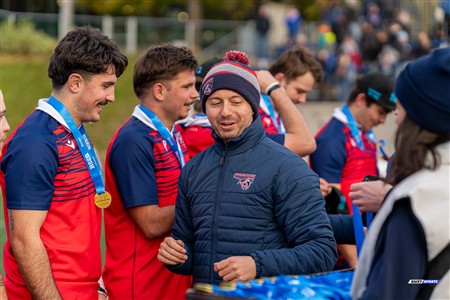 RSEQ 2024 - Finale Rugby Univ Masc - ETS vs Ottawa - Medailles ETS