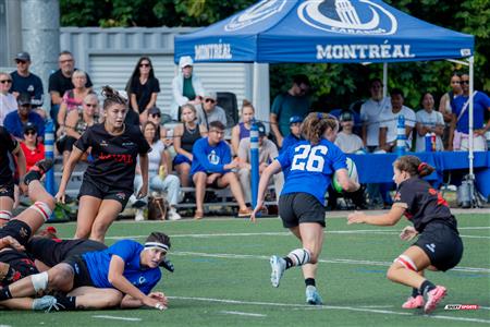 RSEQ 2024 - Rugby Univ F - Université de Montréal (0) vs (49) Université Laval