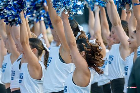 RSEQ 2024 Cherleeding Carabins - Match de Football contre le Vert-et-Or